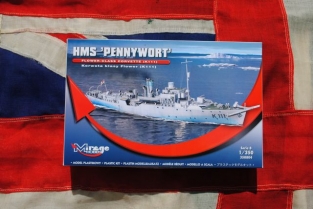 Mirage 350804 HMS PENNYWORT K111 Flower-Class Corvette